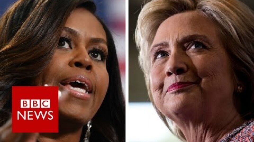 Hillary Clinton's not-so-secret weapon: Michelle Obama - BBC News
