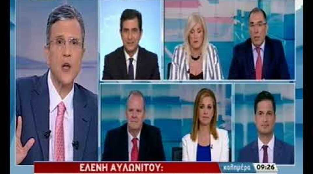 Βίντεο: Άγριος καυγάς Αυλωνίτου - Δημήτρη Καμμένου στον αέρα του Σκάι
