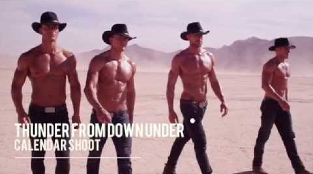 2017 Calendar Promo Australia's Thunder from Down Under