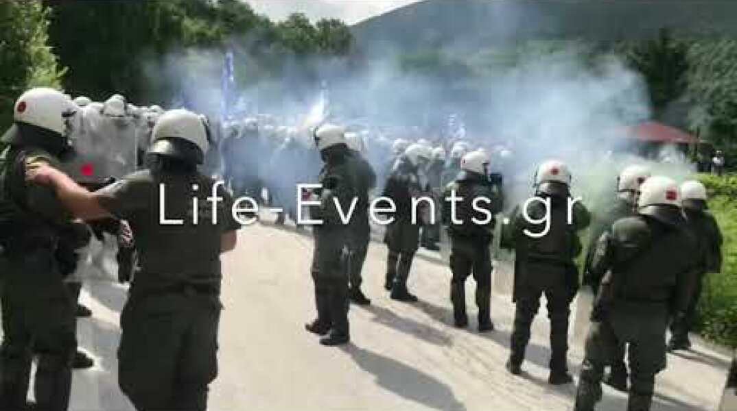 Ενταση στις Πρέσπες