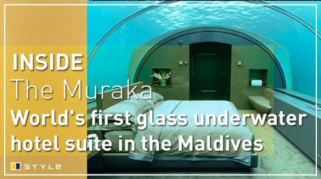 INSIDE:  The Muraka, the World's first glass underwater hotel suite at Conrad Maldives