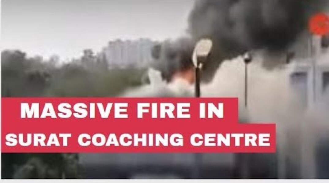 Surat coaching centre fire: Students jump from second floor to save lives