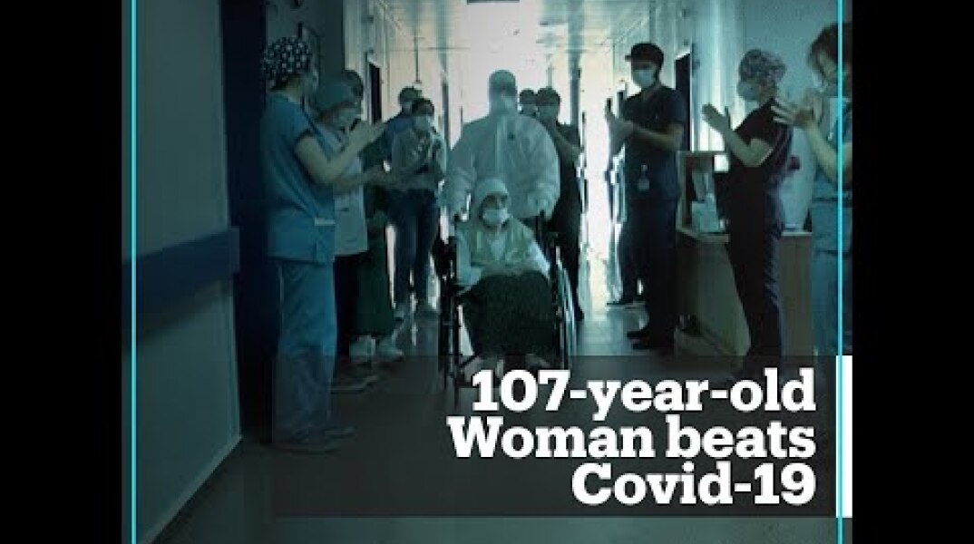 107-year-old Woman beats Covid 19