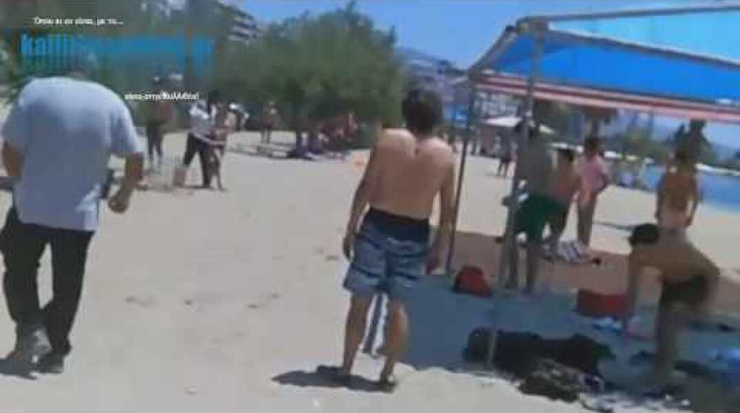 Συμπλοκή μεταξύ αλλοδαπών στην παραλία του Μπάτη στο Παλαιό Φάληρο