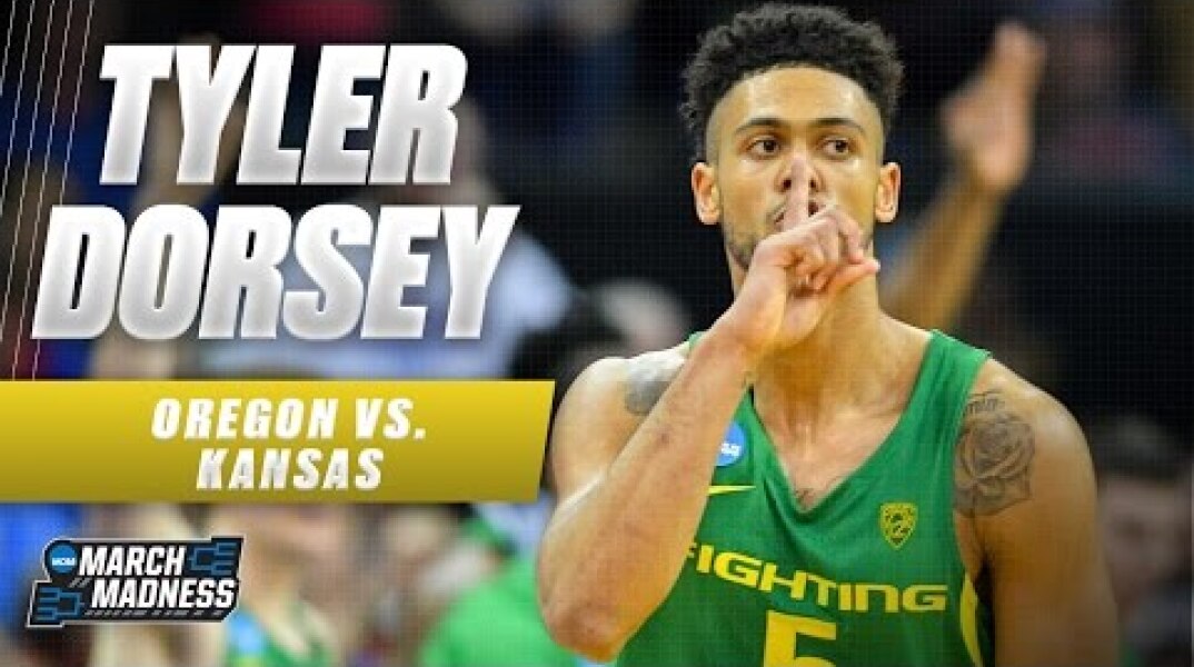 Oregon vs. Kansas: Tyler Dorsey with 27 CLUTCH points!