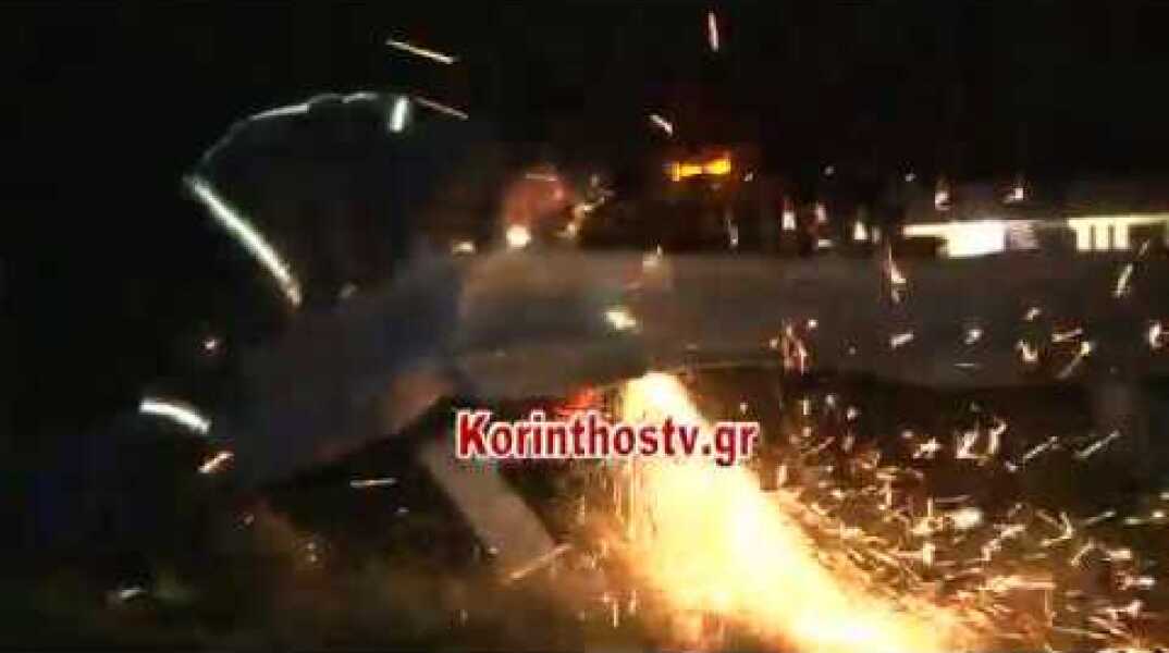 Θανατηφόρο τροχαίο στην Ε.Ο Αθηνών - Κορίνθου