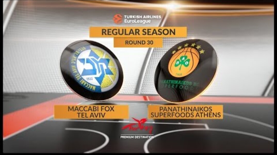 Highlights: Maccabi FOX Tel Aviv-Panathinaikos Superfoods Athens