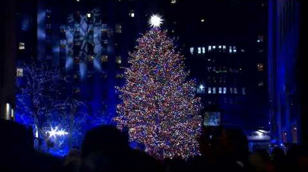 Watch the 2019 Rockefeller Center Christmas Tree Light Up for the Holidays