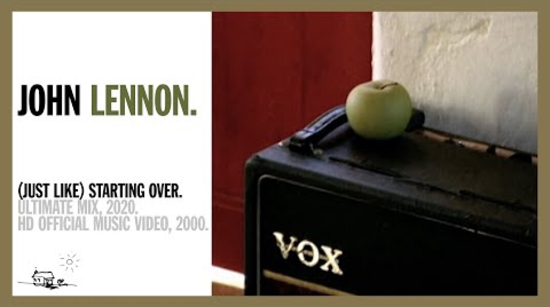 (JUST LIKE) STARTING OVER. (Ultimate Mix, 2020) - John Lennon (official music video HD)