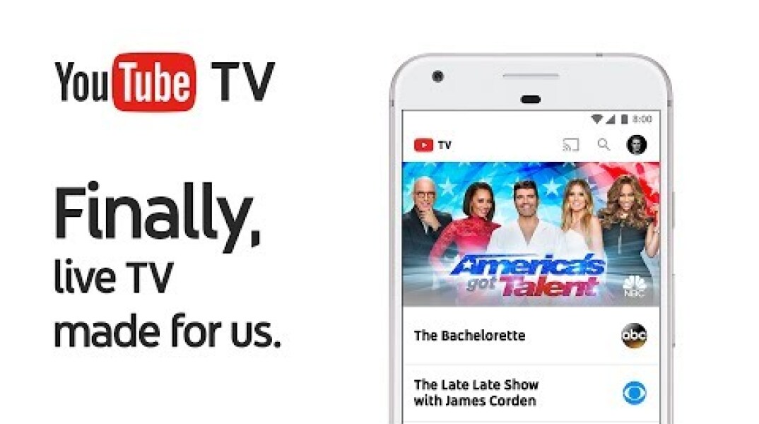 Introducing YouTube TV