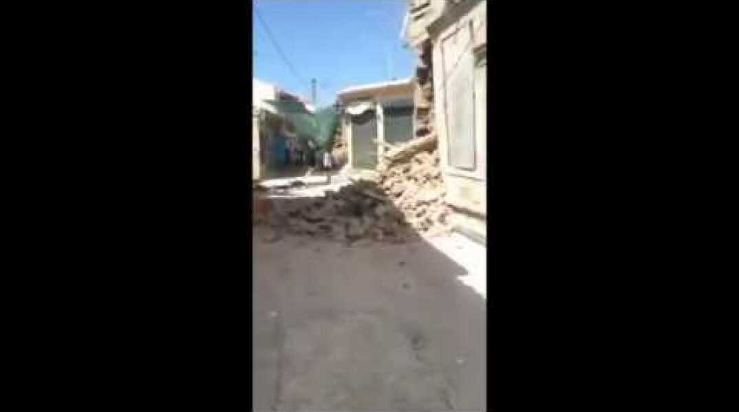 Ζημιές στη Λέσβο