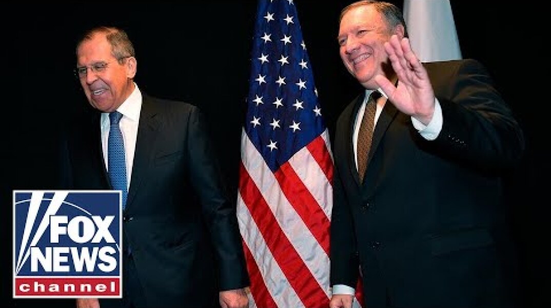 Pompeo holds press conference with Russian Foreign Minister Lavrov