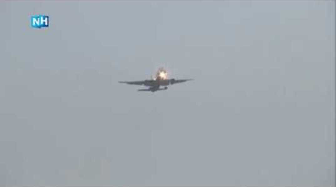 Vliegtuig maakt doorstart op Schiphol vanwege storm