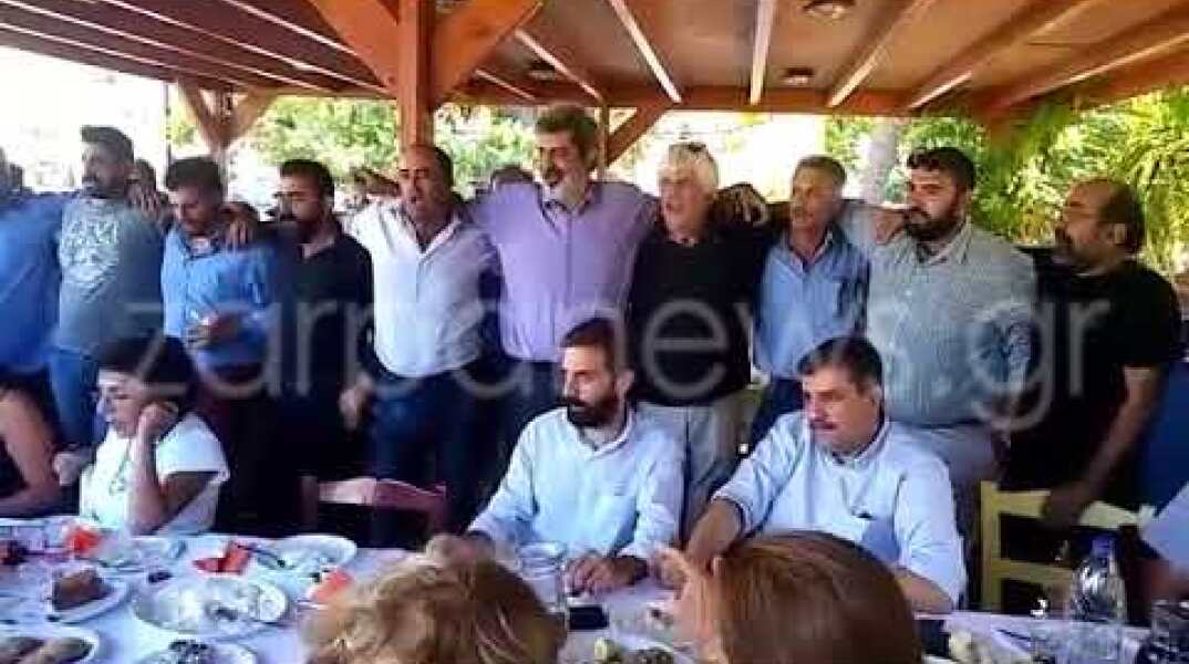 Το ριζίτικο για το καλωσόρισμα του Τσίπρα στην Κάντανο