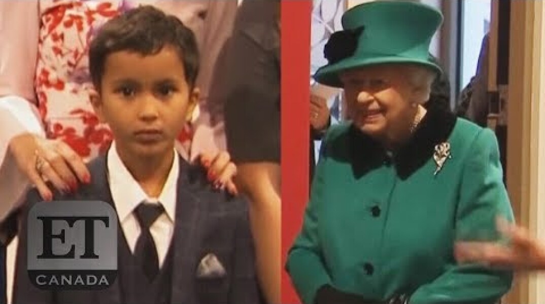 Queen Elizabeth Scares Away Child