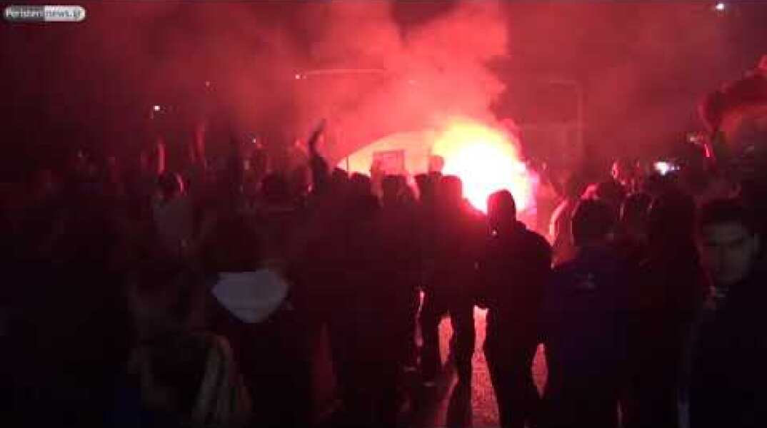 Τρελά πανηγύρια στο Μαζαράκη μετά το διπλό του Ατρόμητου στο ΟΑΚΑ