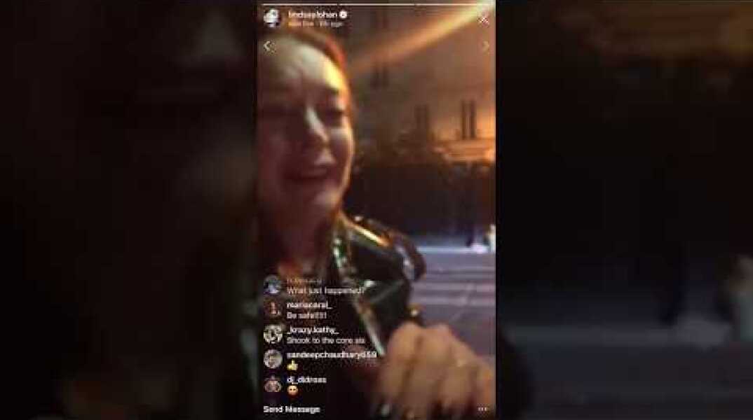 Lindsay Lohan stealing homeless people’s kids as the mother fights her off