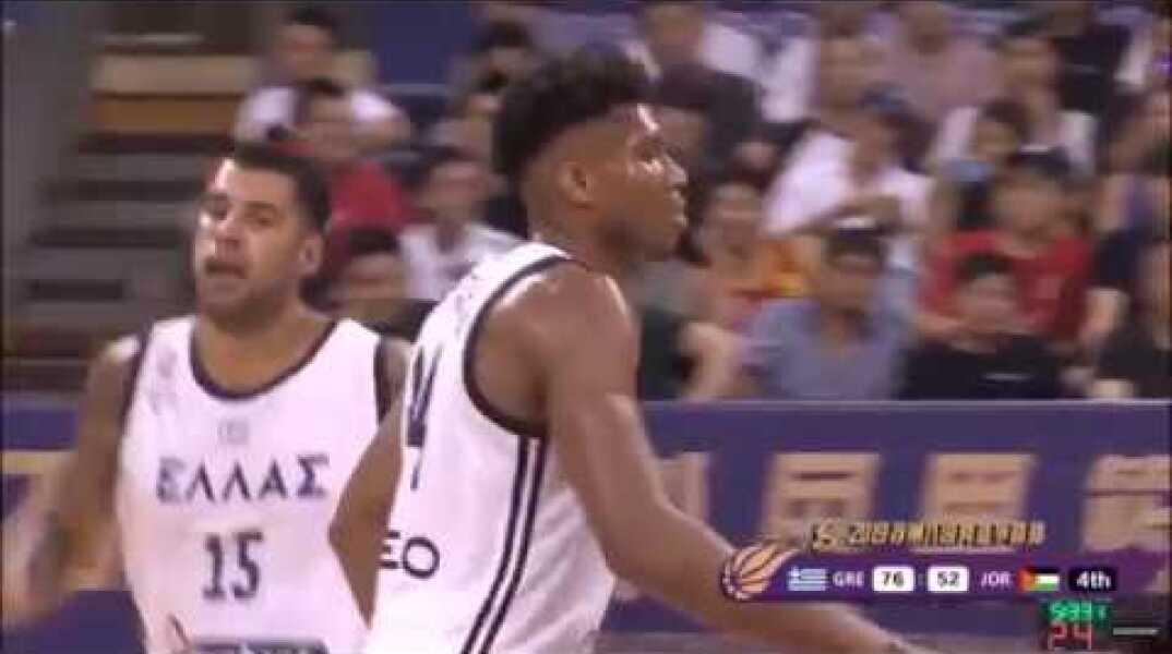 Ελλάδα - Ιορδανία 92-65 Φιλικός Αγώνας. (24/08/2019)