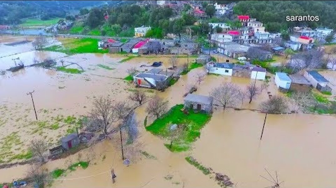 ''Βούλιαξε'' σε λίμνη το Οροπέδιο Λασιθίου