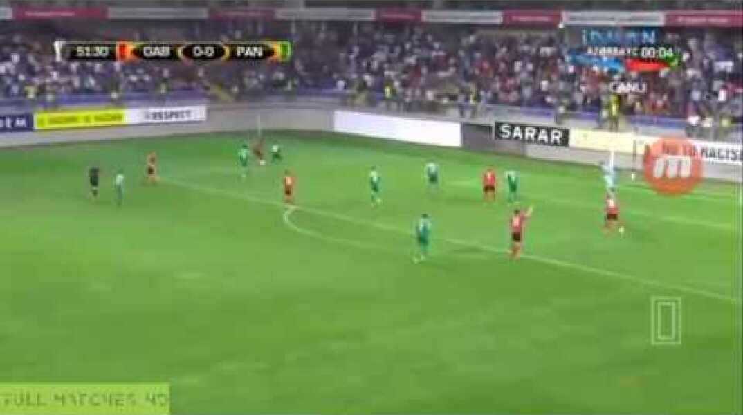 Γκαμπαλα-Παναθηναικος 1-2 Προκριματικα Europa League στιγμιοτυπα {3/8/2017}