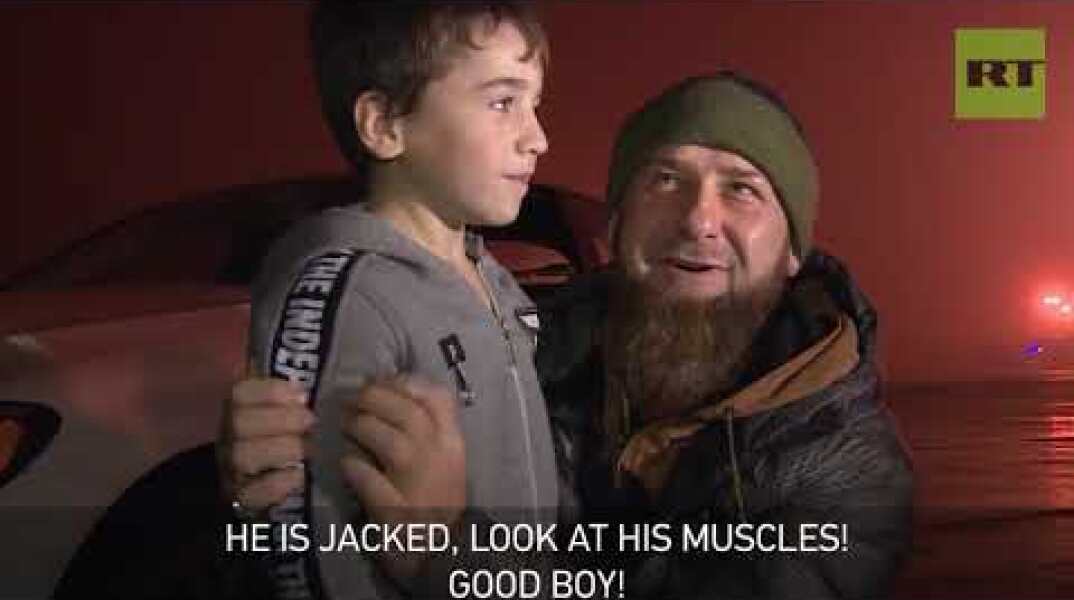 Kadyrov presents Mercedes to 5yo 'Chechen Schwarzenegger' reportedly doing 4k+ push-ups
