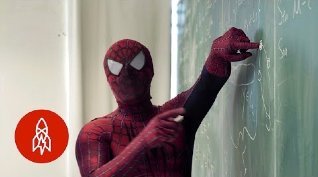 Hanging With the Spider-Man of the Science Department