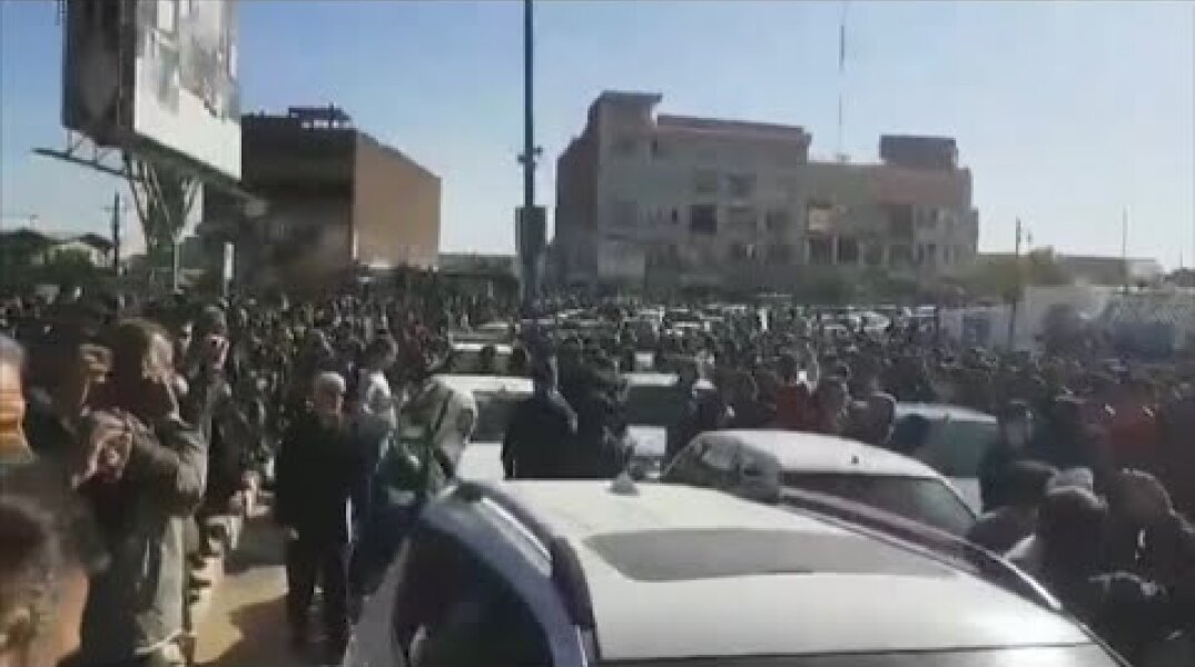 Iranians Protest Over Hike In Gas Prices