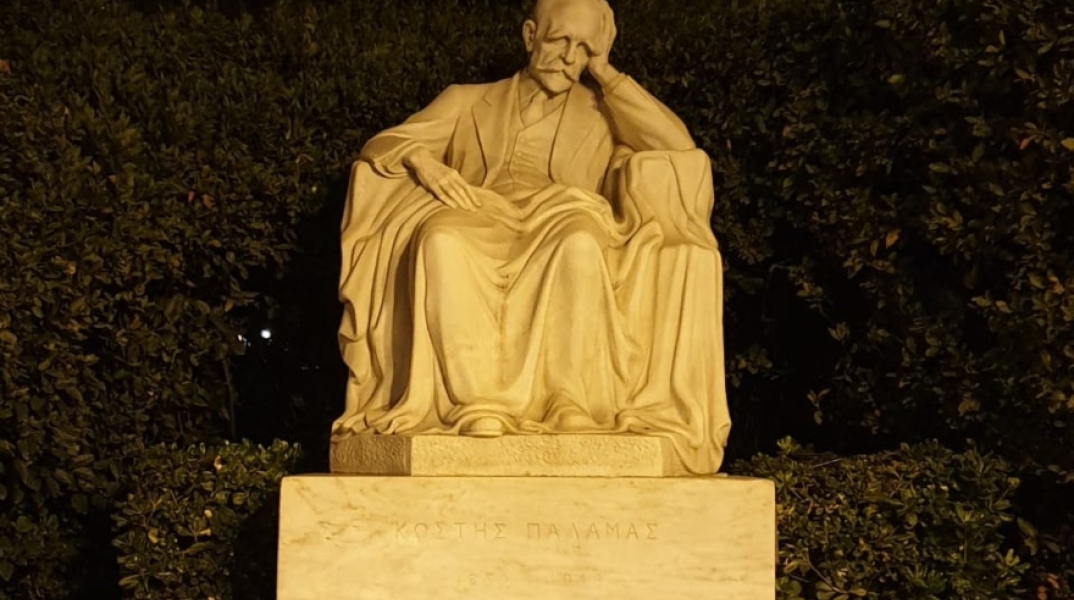 Κωστής Παλαμάς, έργο του Β. Φαληρέα