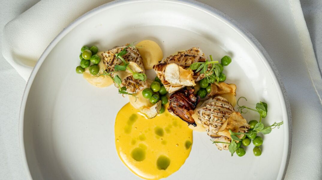 Μυλοκόπι με ριζότο γεμιστά στο Εν Πλω