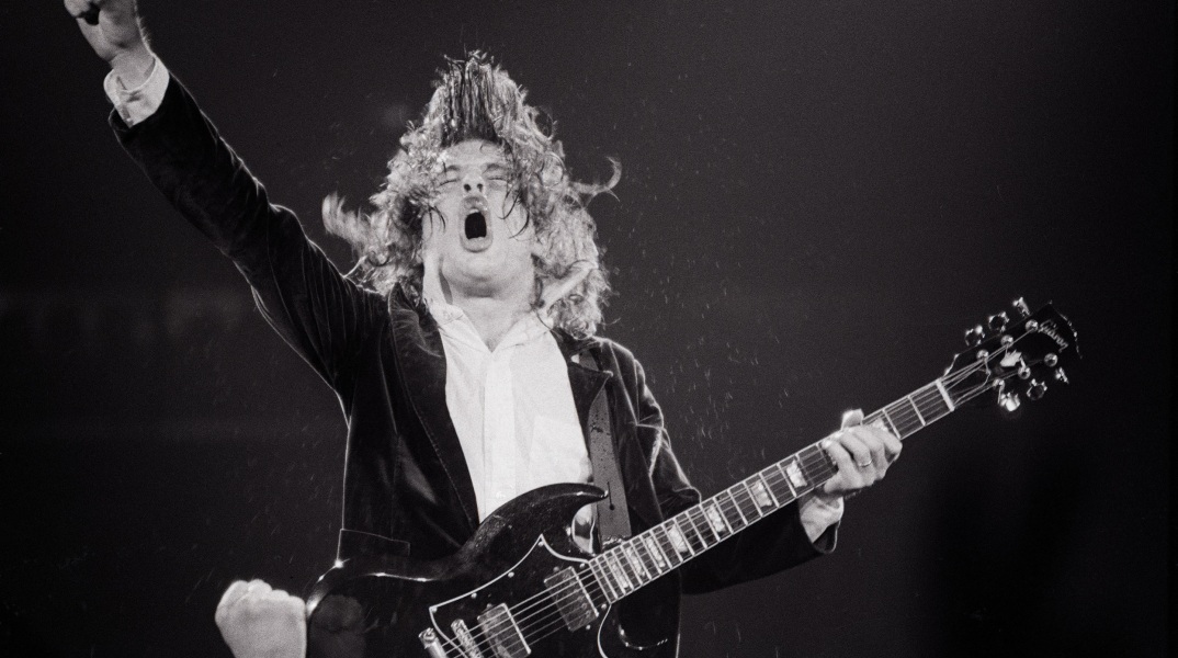 Ο κιθαρίστας των AC/DC, Angus Young