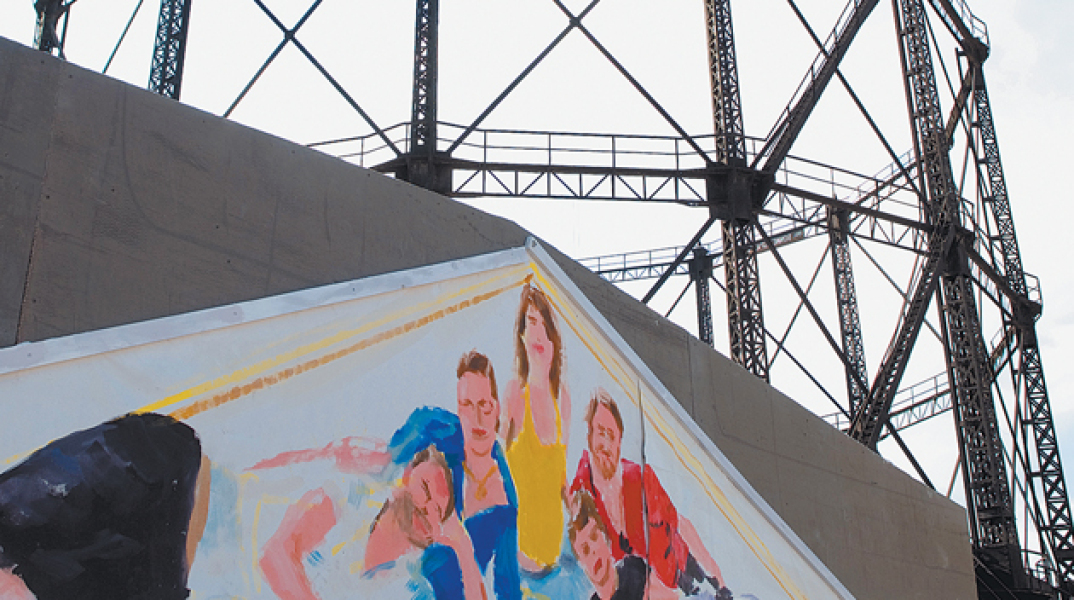 Εγκατάσταση των hobbypop Museum στην Μπιενάλε της Αθήνας. Φωτό: Charlie Makos.