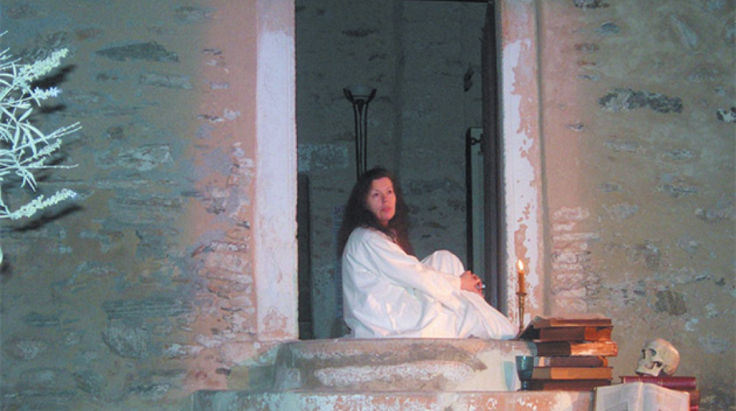 Pούλα Πατεράκη, «Φιλόσοφος», Φεστιβάλ Nάξου (2006), Πύργος Mπαζαίου