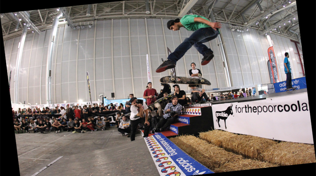 Ο βάσκος Christian Cortizo σε 360 flip