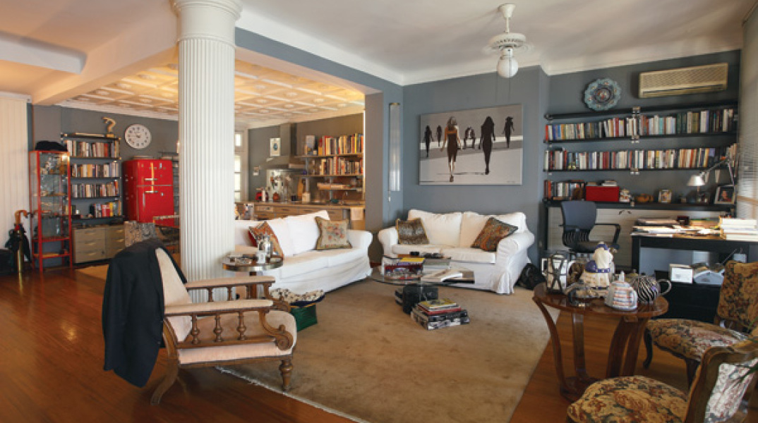 Όταν ο Γιάννης Μπουτάρης μάς υποδέχτηκε στο σπίτι του στη Λεωφόρο Νίκης