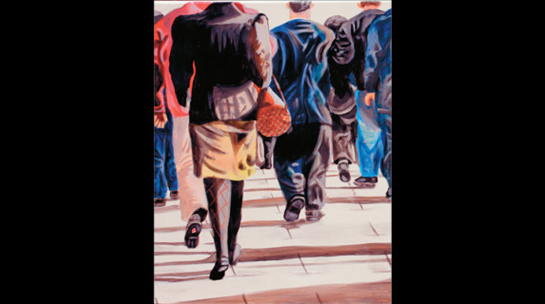 People walks everyday