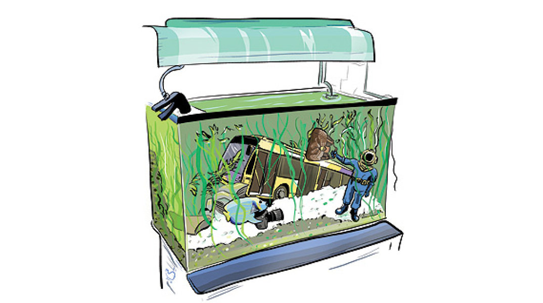 Εικονογράφηση : Θοδωρής Μπαργιώτας