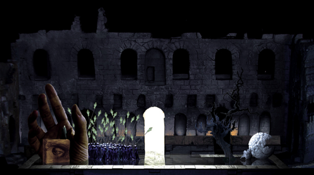 Σκηνικό του Στέφανο Πόντα για τον «Τροβατόρε