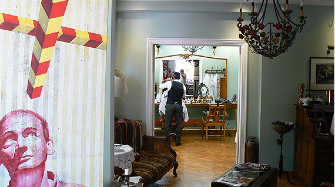 Στιγμιότυπο από την έκθεση της Ελεάνας Χαβιαρά στο 1900 (Υψηλάντου 25 & Πλουτάρχου, Κολωνάκι)