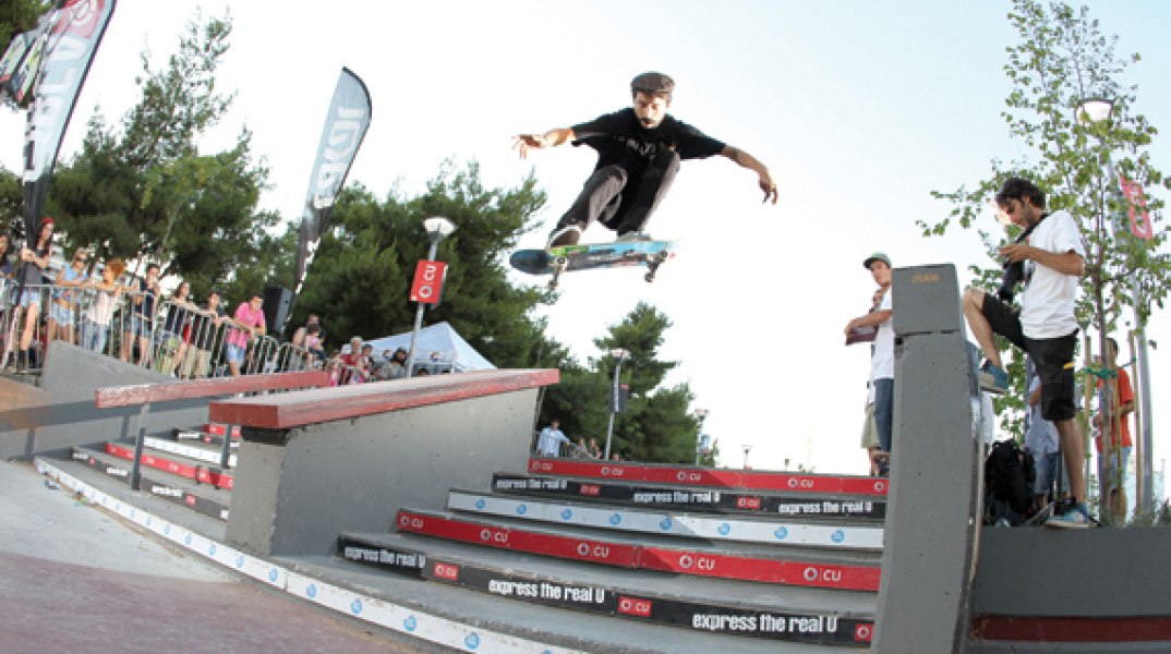 Ο νικητής Giorgio Ζάβος σε big pop shot