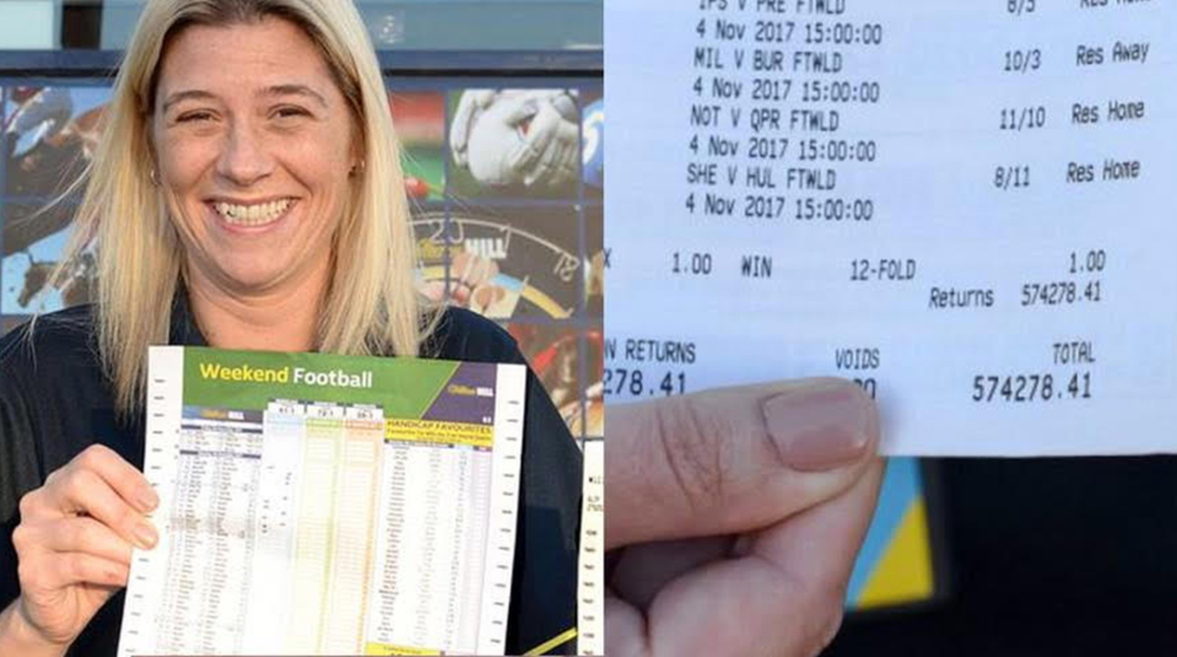 Βρετανή νοικοκυρά έπαιξε 1 και κέρδισε 652.000 ευρώ στο στοίχημα 