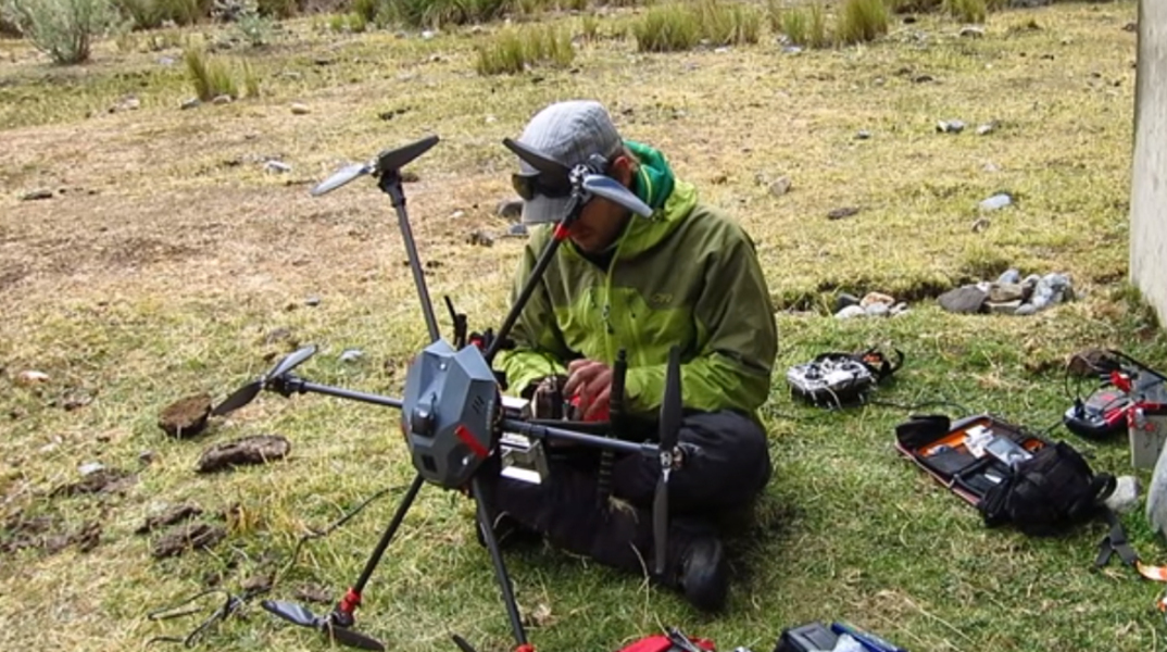 Ρεκόρ από drone που έφτασε σε ύψος 5.000 μέτρων