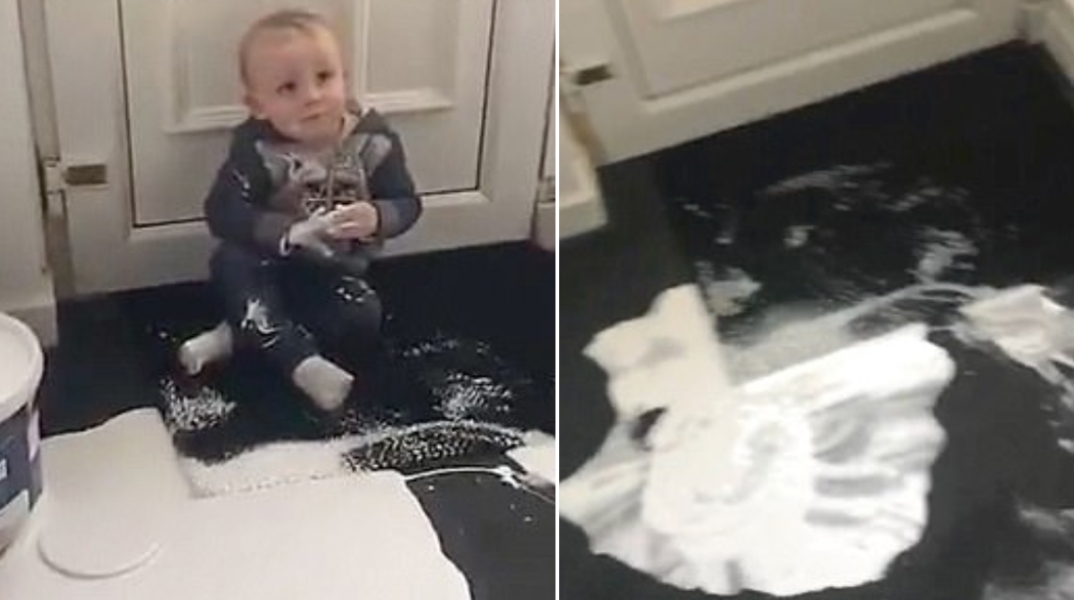 χαλί, μπογιά