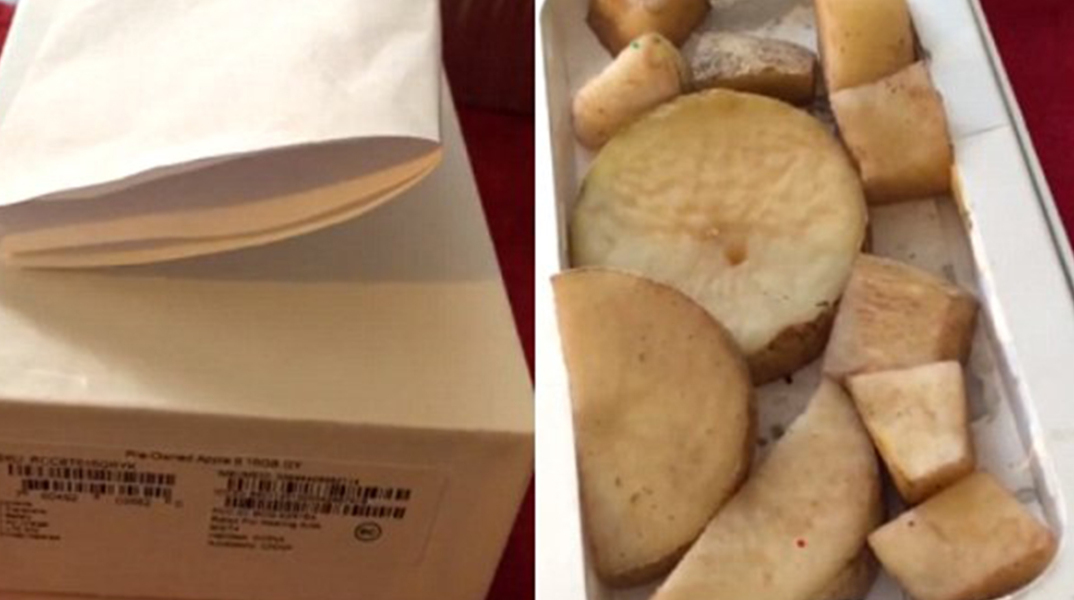 Της πούλησαν 11 πατάτες για iPhone στις εκπτώσεις του Black Friday 
