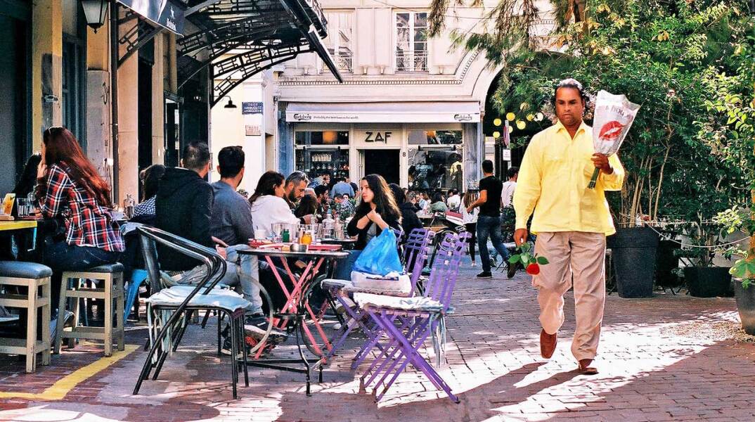 Ένα πρόσωπο στο πλήθος.