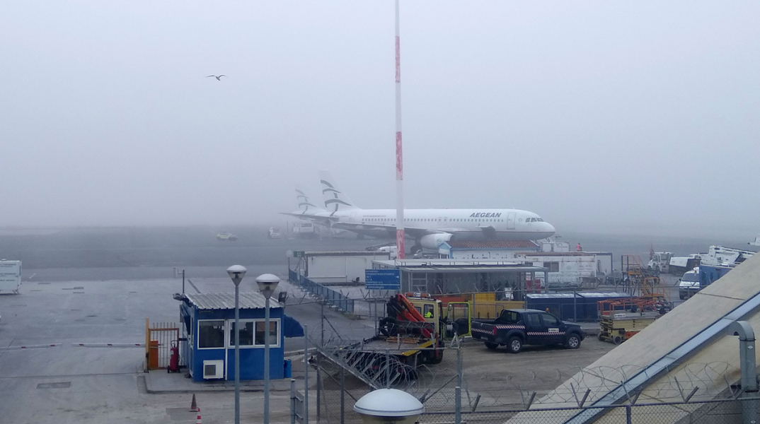 Καθυστερήσεις και ακυρώσεις στις πτήσεις λόγω ομίχλης στο αεροδρόμιο «Μακεδονία»	