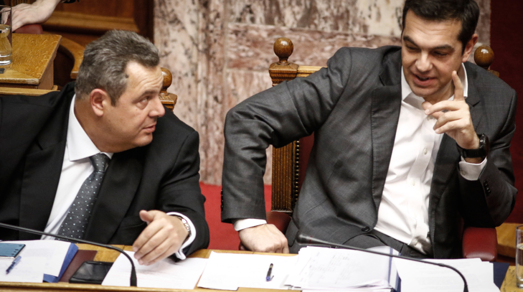 Πάνος Καμμένος, Αλέξης Τσίπρας