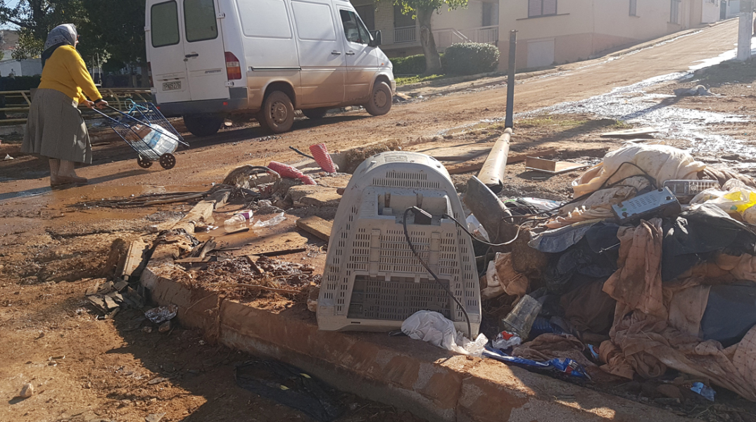 Μάνδρα, θεομηνία