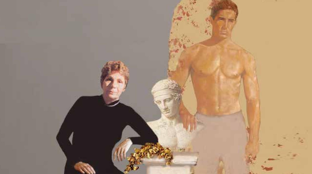 Ντ. Πετράτος – “H Κική Δημουλά” Ψηφιακή σύνθεση