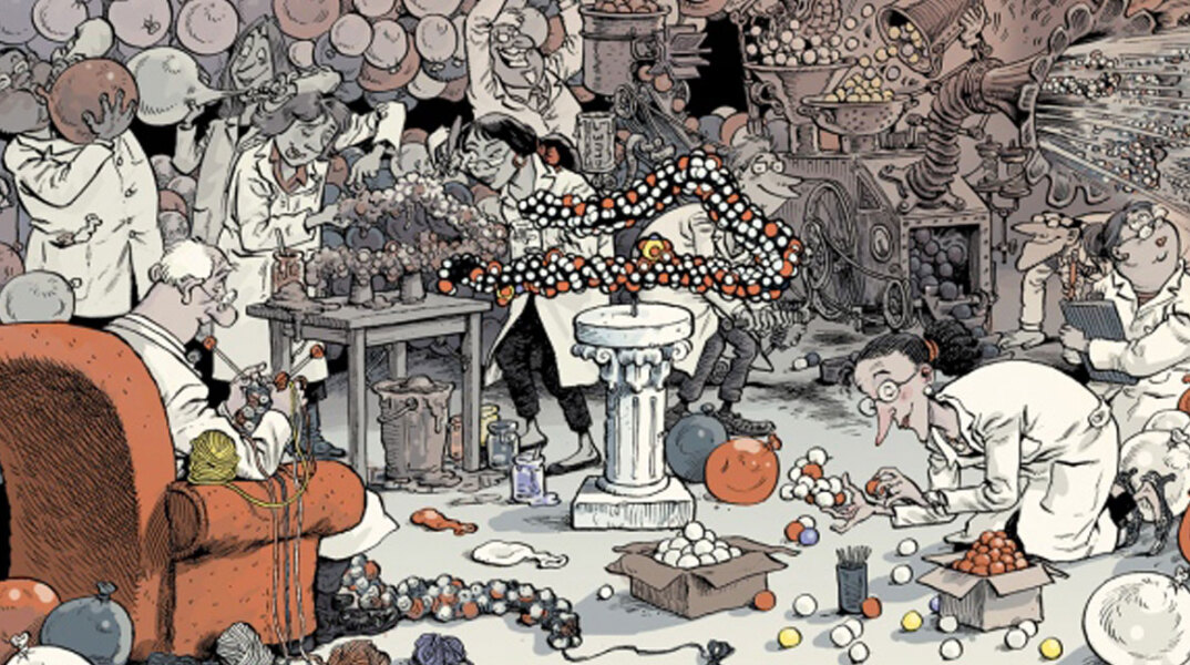 Nature robust science cartoon - Illustration by David Parkins