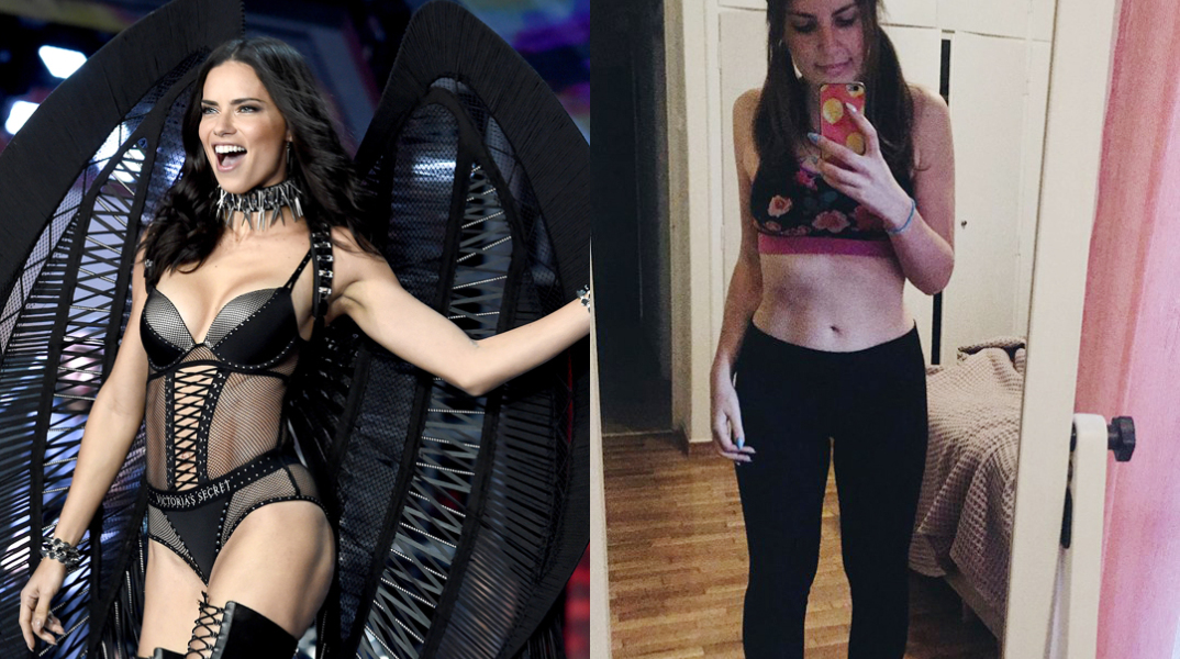 SHANGHAI, CHINA - NOVEMBER 20: Adriana Lima walks the runway during the 2017 Victoria's Secret Fashion Show In Shanghai at Mercedes-Benz Arena on November 20, 2017 in Shanghai, China